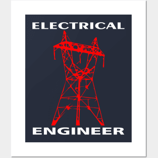 electrical engineer electricity engineering Posters and Art